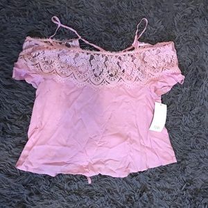 Off-Shoulder Crop Top